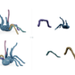 Productfoto dierenfiguur Animal Den Miniatures 2: spinnenfiguur: Goliathvogelspin - dreighouding (26_10_02)