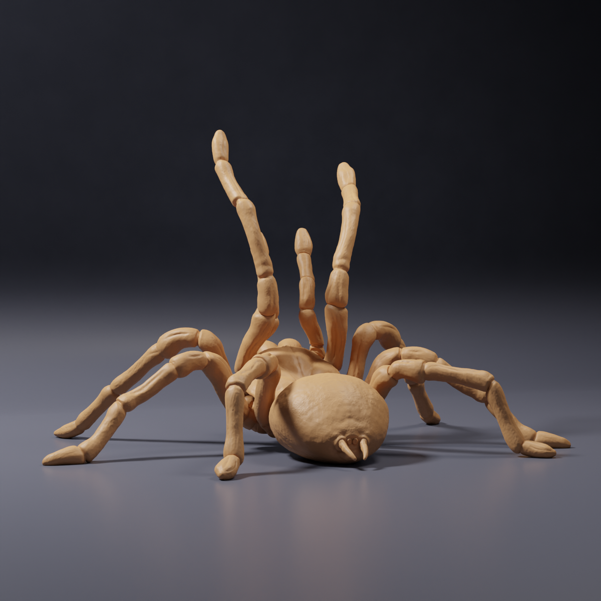 Productfoto van dierenfiguur Animal Den Miniatures 4: Spinnenfiguur: Goliathvogelspin - dreighouding (26_10_02)