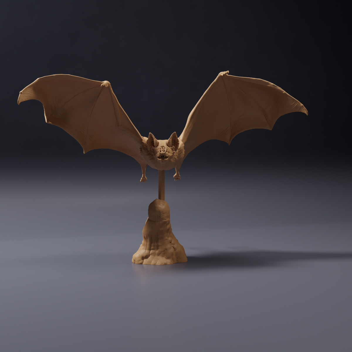 Productfoto dierenfiguur Animal Den Miniatures 0: Vleermuisfiguur: gewone vampier - vliegend (26_10_03)