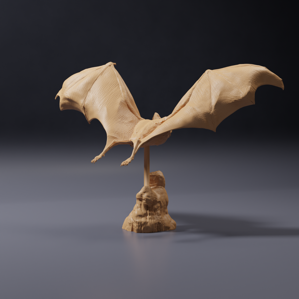 Productfoto dierenfiguur Animal Den Miniatures 5: Vleermuisfiguur: gewone vampier - vliegend (26_10_03)