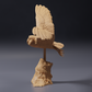 Productfoto dierenfiguur Animal Den Miniatures 2: wilde dierenfiguur: Amerikaanse kerkuil - vliegend (26_10_07)