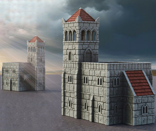 Produktfoto Tabletop 28mm The Printing Goes Ever On (TPGEO)  0: Stadthalle Ivory City - Gebäude Königreich Gonthan -  Town Hall Tabletop Terrain
