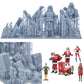 Produktfoto  0: Weihnachts- Set, 5 Figuren und 12 Geschenke, Santa Claus und Helfer Wichtel: Thema Weihnachten