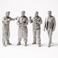 Diorama modelbouw productfoto 0: Diorama figuren-set: autospuiterij en carrosseriewerkplaats figuren-set (nr. S48) - 4 figuren