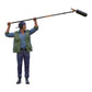 Productfoto diorama en modelbouw miniatuur figuur: Reporter met microfoonstang