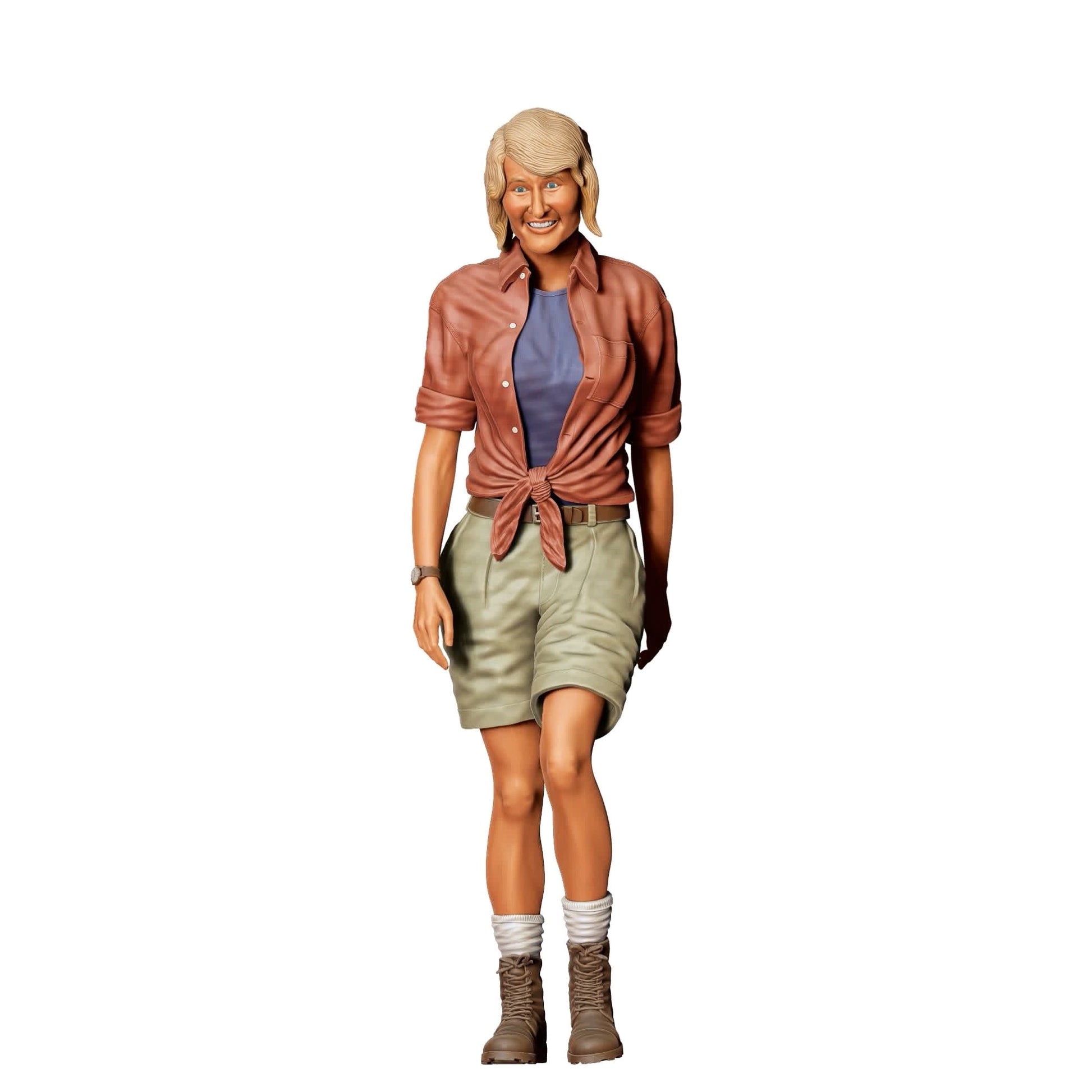 Diorama-modelbouw productfoto 0: Diorama figurenset: avonturenfamilie en expeditie (nr. S73)