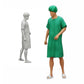 Diorama modelbouw productfoto 1: Diorama figuren-set: kliniek-, chirurgie- en hulpdienstfiguren-set (nr. S46)