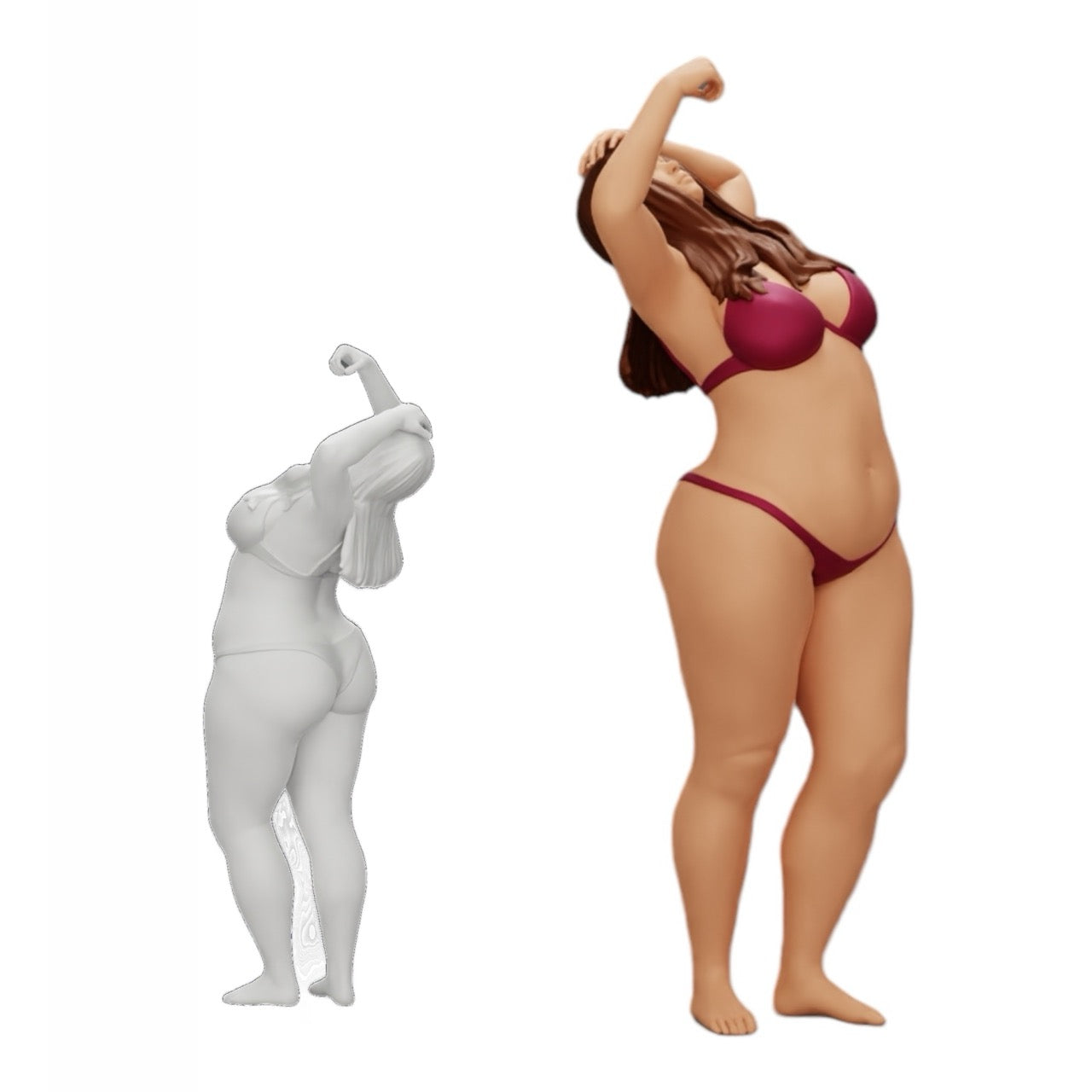 Diorama Modellbau Produktfoto 1: Diorama Figuren-Set: Strandurlaub und Entspannung (Nr. S84)