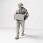 Diorama-modelbouw productfoto 1: Dioramafigurenset: Historische haven- en dokwerkers uit de jaren 1920-1930