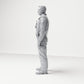 Diorama modelbouw productfoto 1: Staande figuur: Politieagent met radio, tactisch vest & uitrustingsriem (B023)
