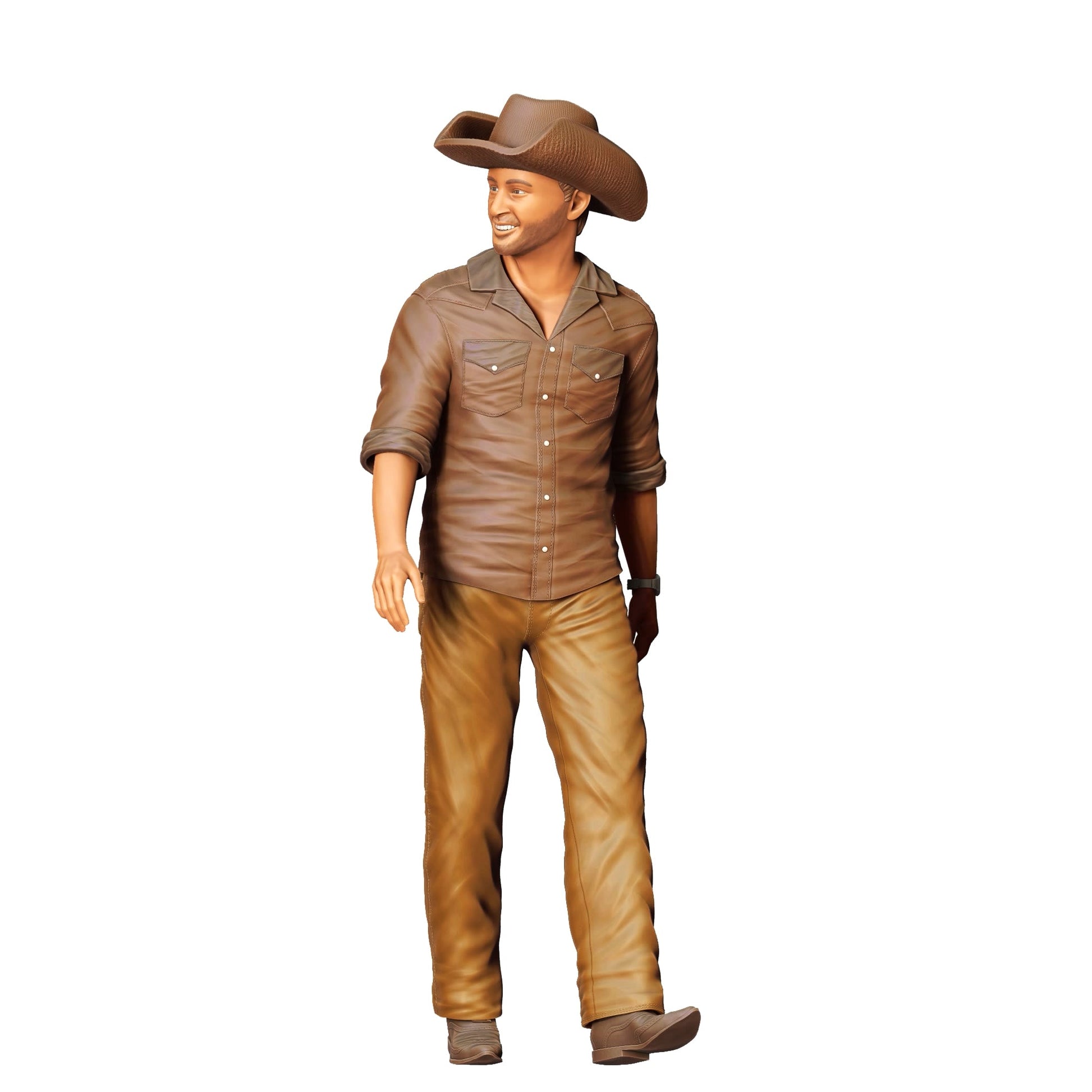 Diorama Modellbau Produktfoto 1: Diorama Figuren-Set: Cowboys und Cowgirls (Nr. S76)