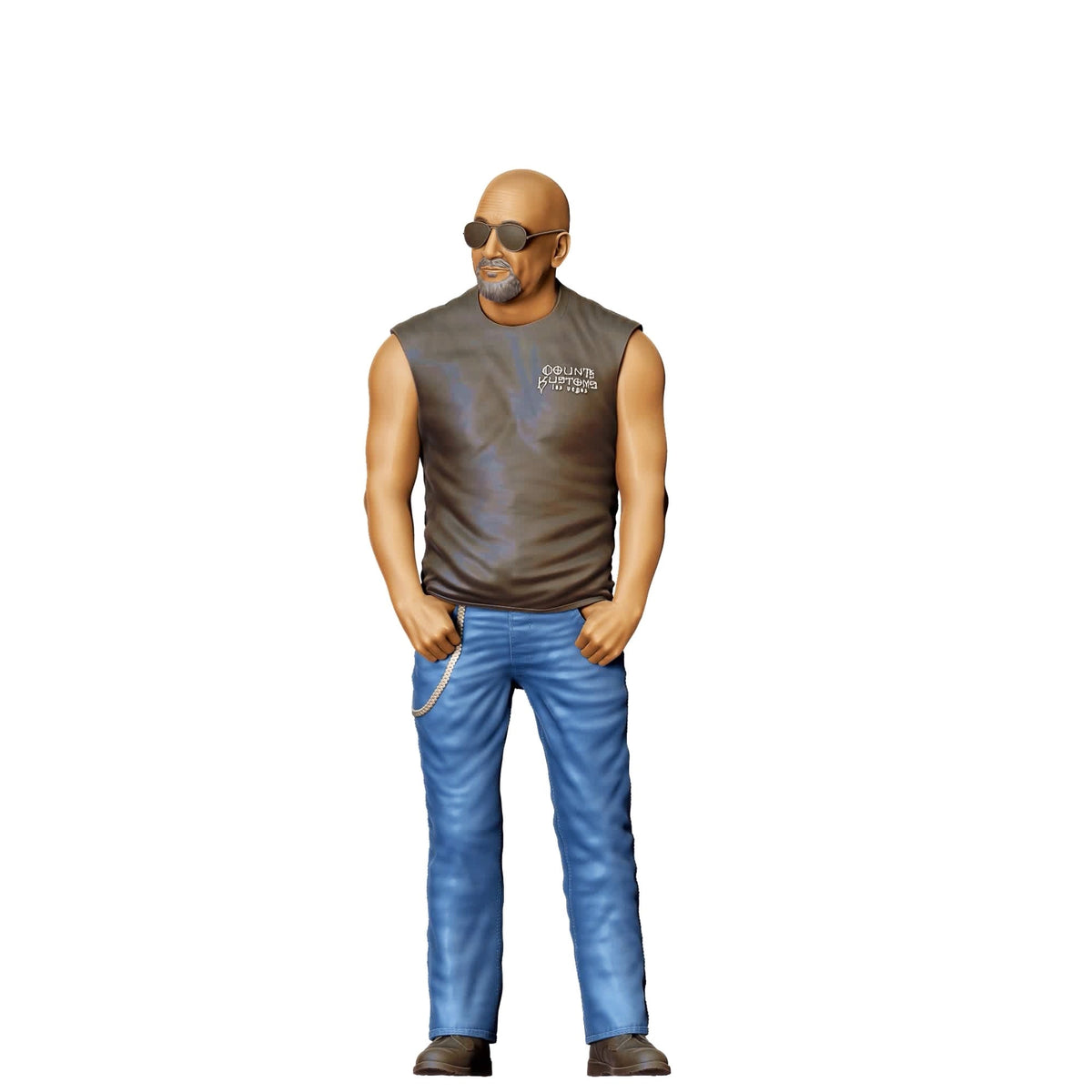 Diorama modelbouw productfoto 1: Diorama figuren-set: tuningwerkplaats en monteurs (nr. S70)