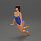 Diorama-modelbouw productfoto 2: Diorama figurenset: strand en watersport (nr. S85)