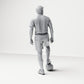 Diorama modelbouw productfoto 2: Staande figuur: Voetballer met voet op bal (B035)