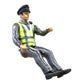 Diorama modelbouw productfoto 4: Diorama figuren-set: verkeerspolitie en wegcontrole (nr. S96)