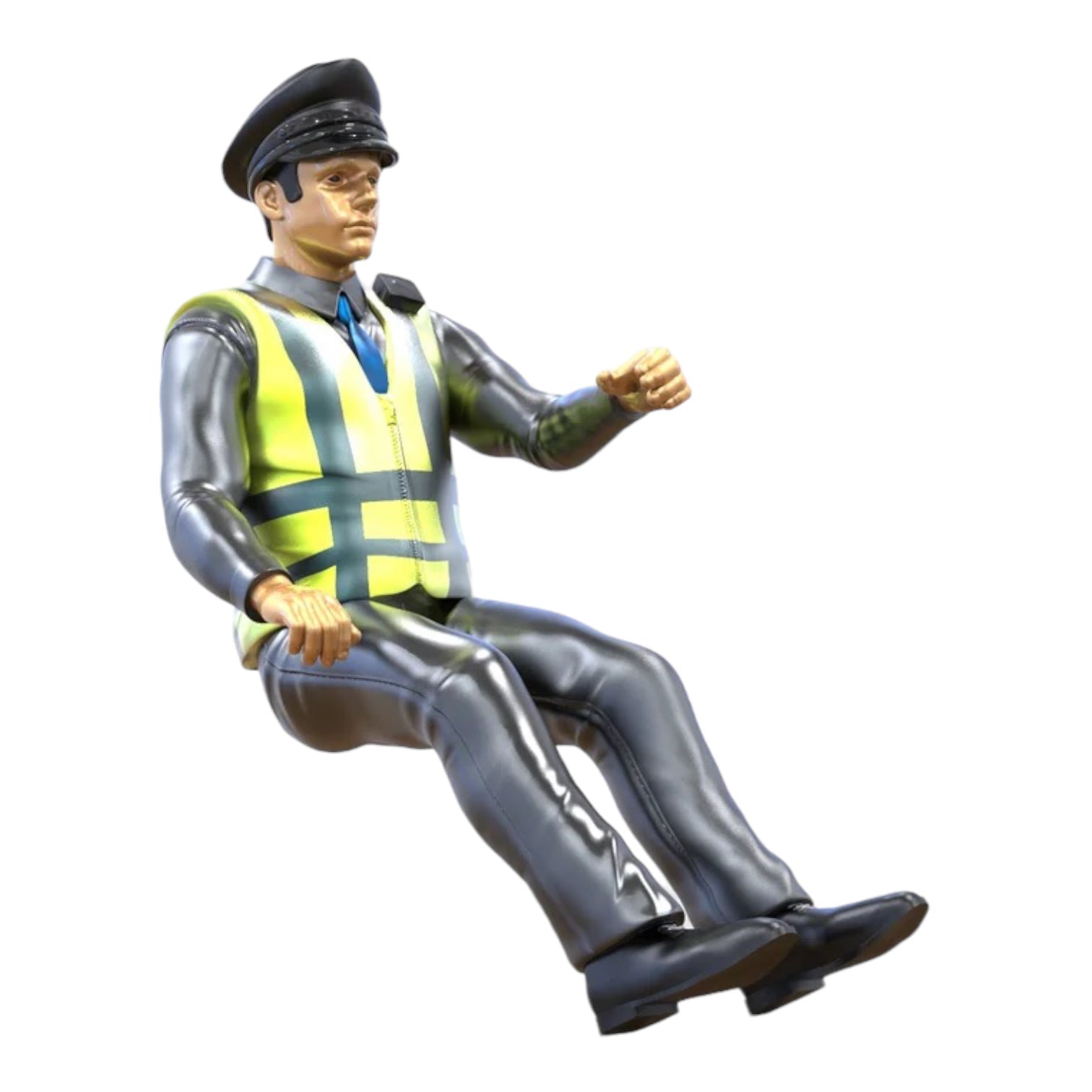 Diorama modelbouw productfoto 4: Diorama figuren-set: verkeerspolitie en wegcontrole (nr. S96)