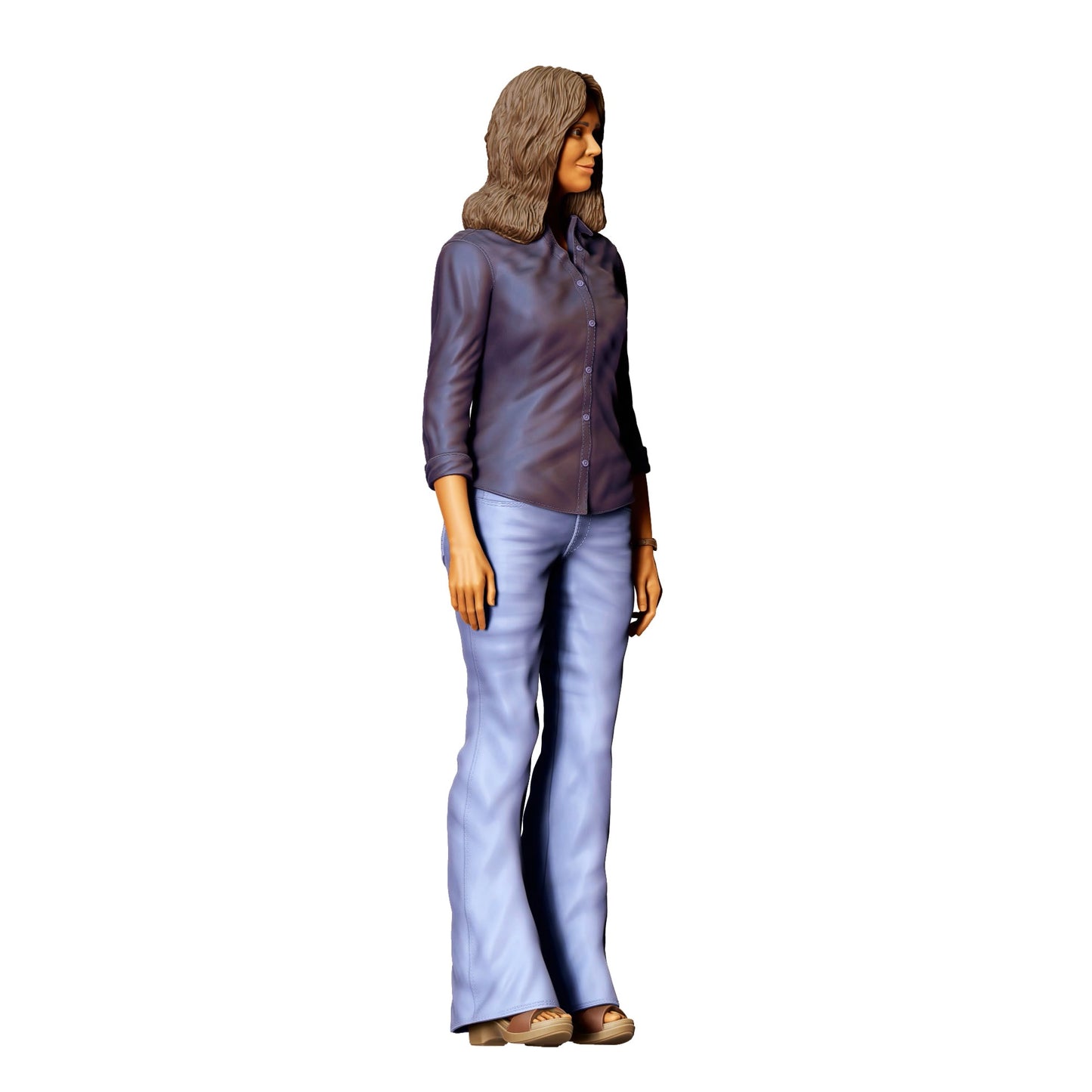 Diorama-modelbouw productfoto 1: Diorama figuren-set: stedelijke personages en voorbijgangers (nr. S129)