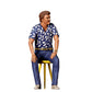 Diorama modelbouw productfoto 2: Dioramafiguren-set: personages uit de jaren 80 (nr. S127)