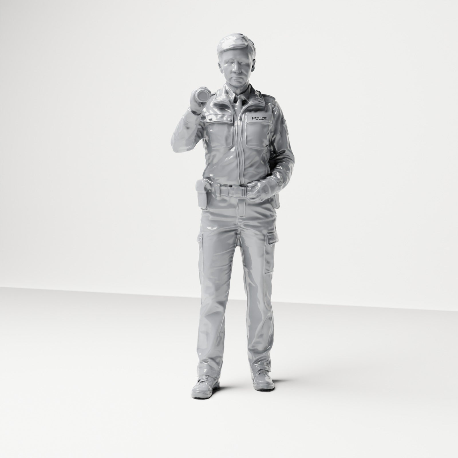 Diorama Modellbau Produktfoto 3: Diorama Figuren-Set: Deutsche Polizei und Polizeibeamte Figuren-Set
