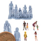 Productfoto Figuur H0, 1:72 - 0: Familie Figuren Set