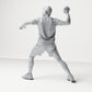 Diorama modelbouw productfoto 2: Staande figuur: Sporter in werphouding met bal in de rechterhand (B041)