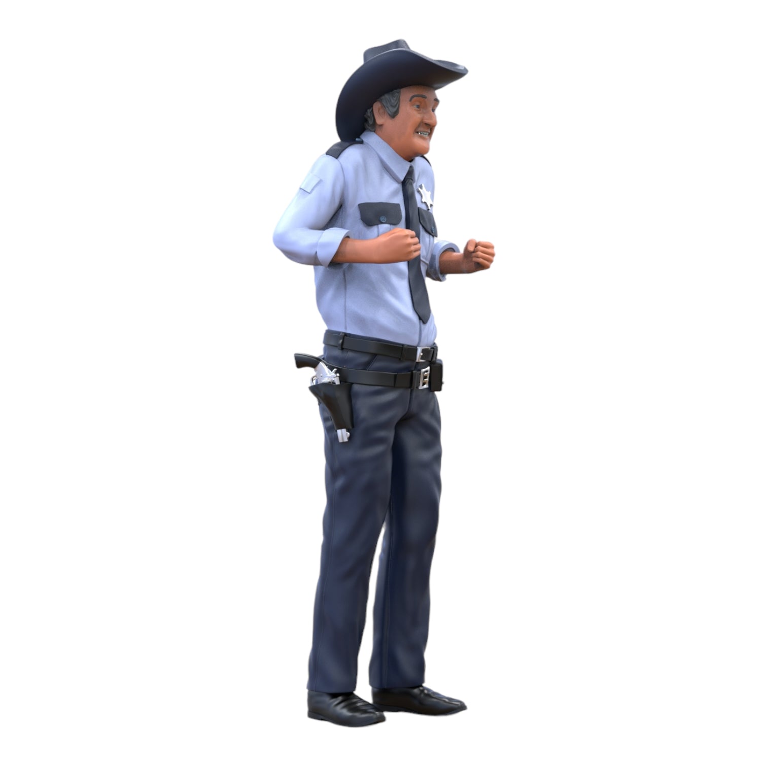 Productfoto diorama en modelbouw miniatuur figuur: Sheriff