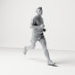 Diorama modelbouw productfoto 3: Wandelende figuur: Jogger in sportkleding (B043)