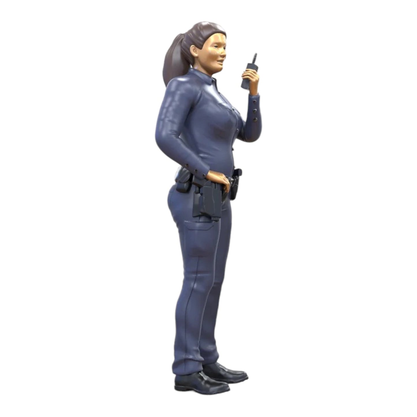 Diorama-modelbouw productfoto 4: Diorama figurenset: Klassiek politieteam (nr. S95)