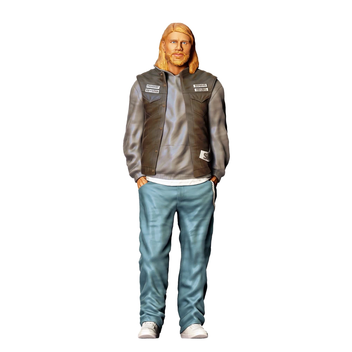 Diorama modelbouw productfoto 0: Diorama figuren-set: bikers en motorbende (nr. S67)