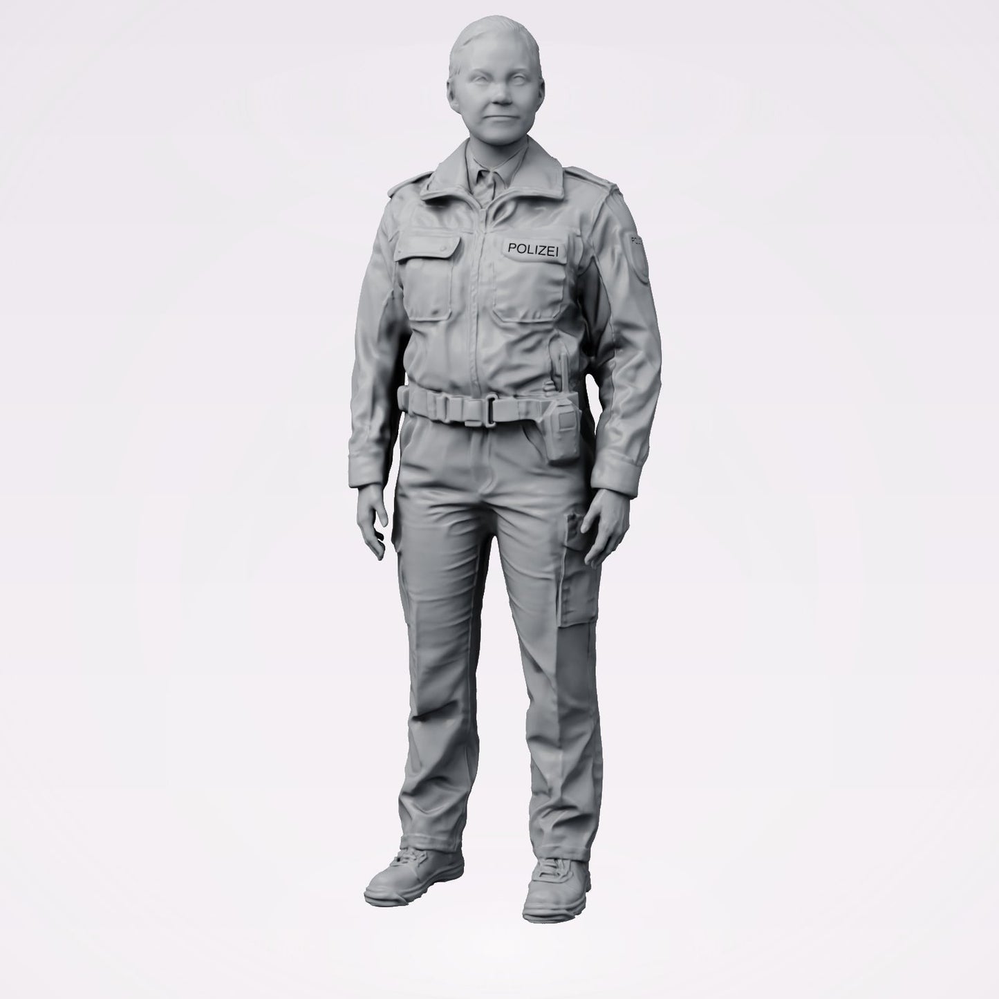 Diorama Modellbau Produktfoto 4: Diorama Figuren-Set: Deutsche Polizei und Polizeibeamte Figuren-Set