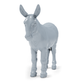 Dioramamodelbouw productfoto 3: dioramaminiaturen van boerderijdieren: ezels, schapen, ram en lam (h0_55)