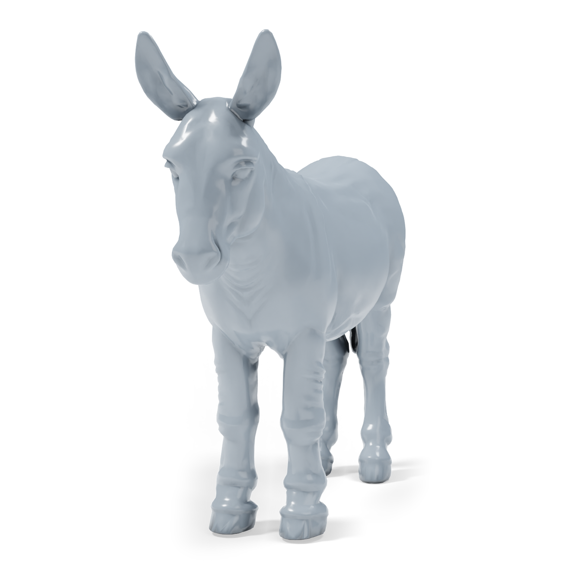 Dioramamodelbouw productfoto 3: dioramaminiaturen van boerderijdieren: ezels, schapen, ram en lam (h0_55)