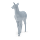 Diorama modelbouw productfoto 3: dioramaminiatuur wilde dieren: hert en hinde (h0_47)