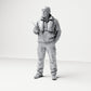 Diorama modelbouw productfoto 0: Staande figuur: scheepsbemanning met pet, zwemvest & portofoon (B053)