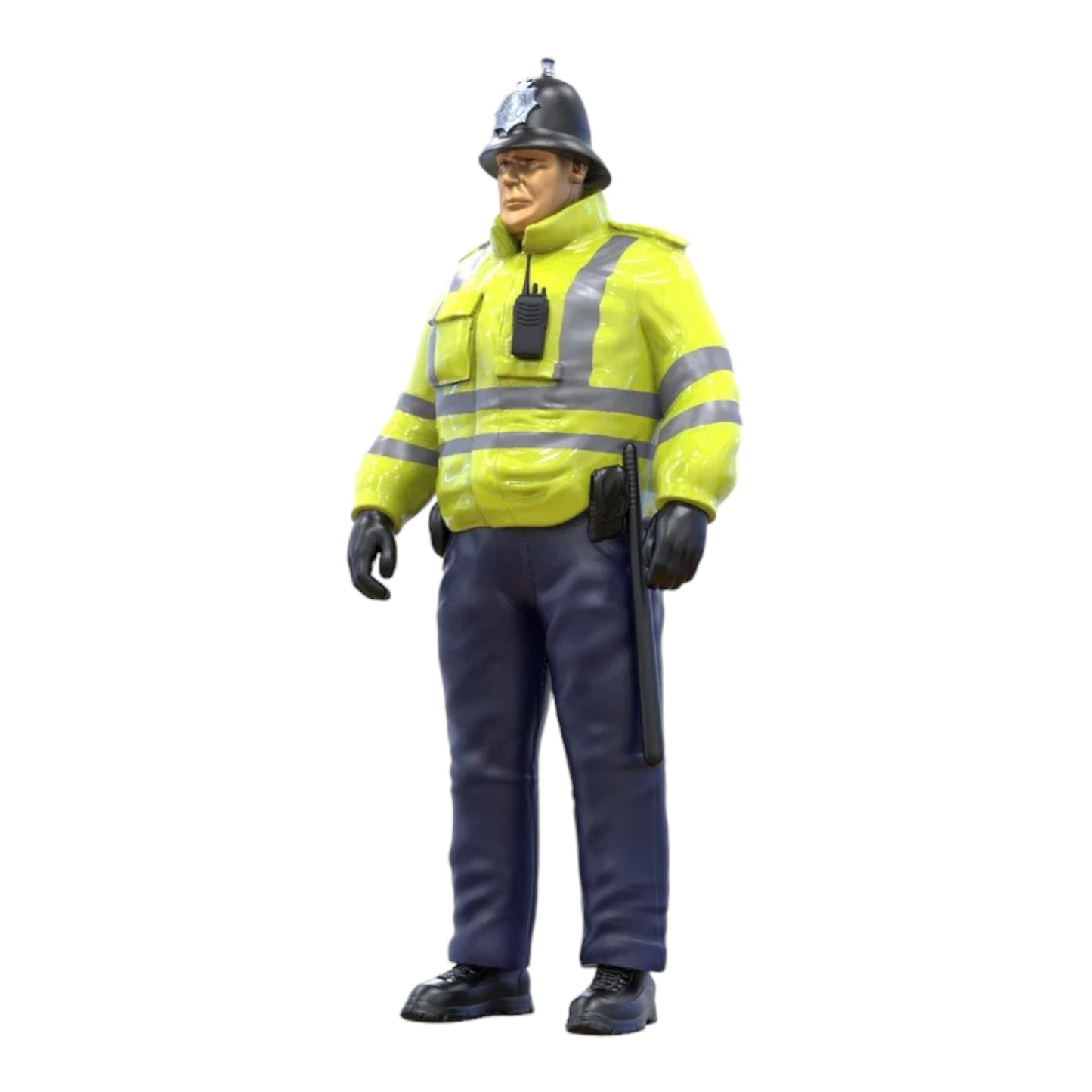 Diorama-modelbouw productfoto 6: Dioramafigurenset: verkeerspolitie en wegcontrole (nr. S96)