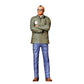Diorama-modelbouw productfoto 3: Diorama-figurenset: stedelijke personages en voorbijgangers (nr. S129)