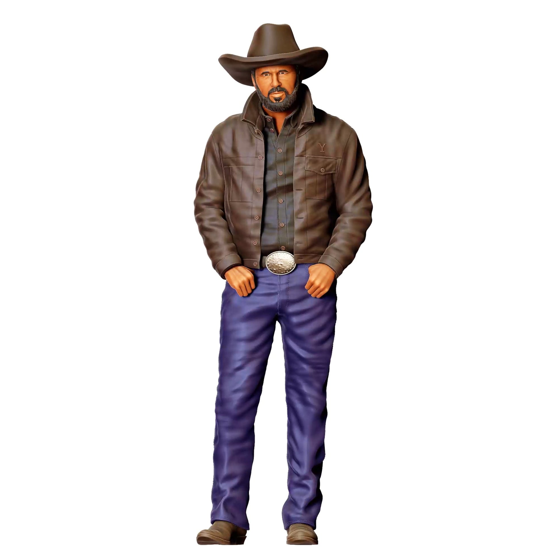 Diorama Modellbau Produktfoto 4: Diorama Figuren-Set: Cowboys und Cowgirls (Nr. S76)