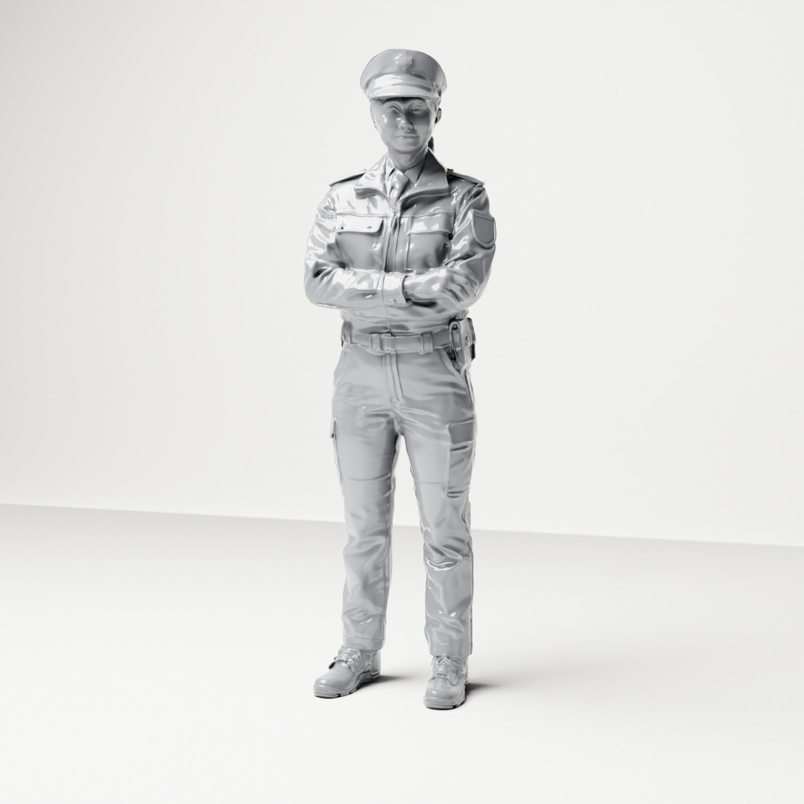 Diorama Modellbau Produktfoto 5: Diorama Figuren-Set: Deutsche Polizei und Polizeibeamte Figuren-Set