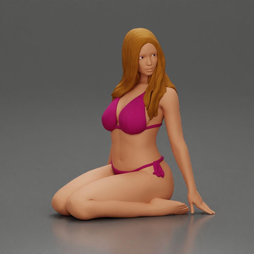 Diorama-modelbouw productfoto 5: Dioramafiguren-set: strand en watersport (nr. S85)