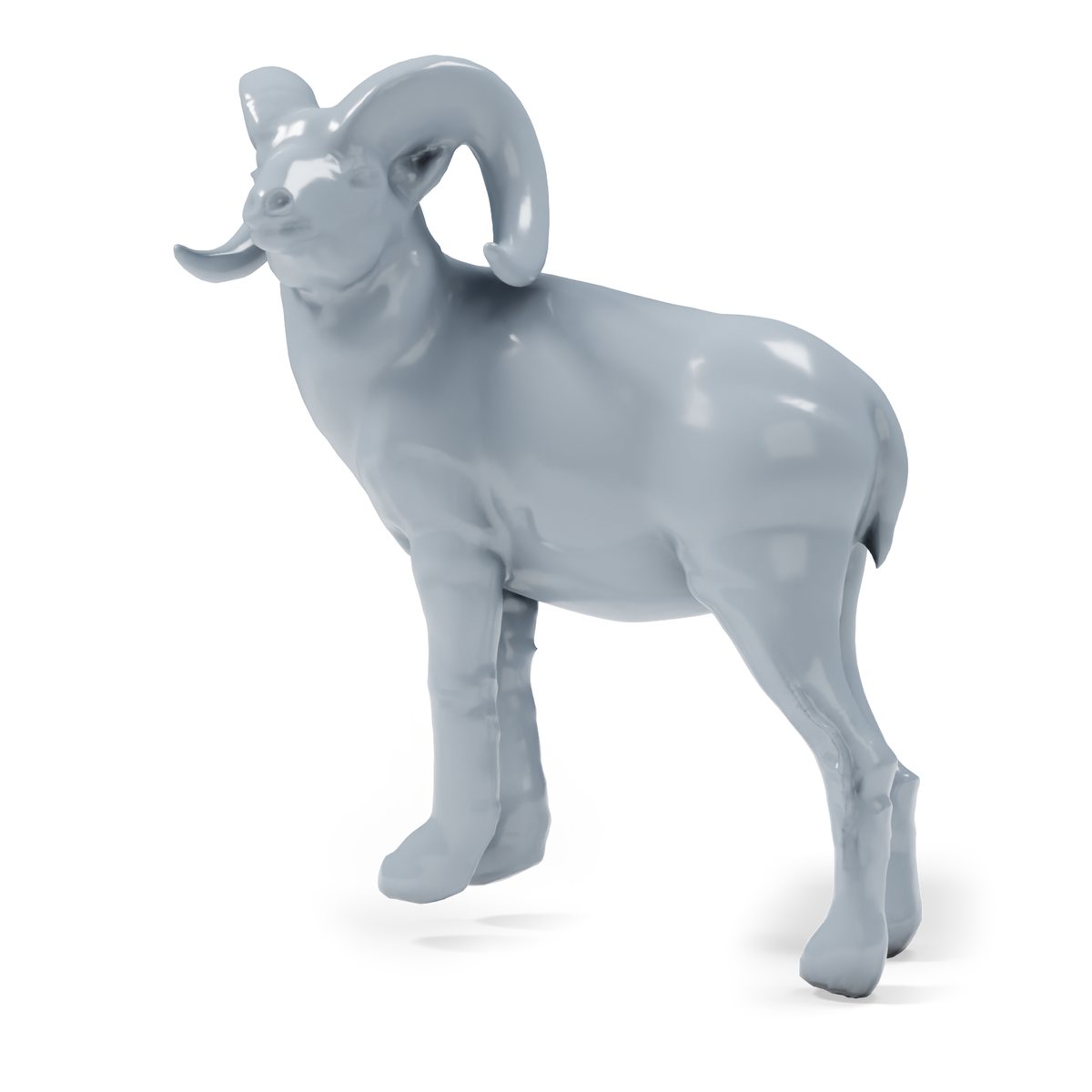 Dioramamodellenbouw productfoto 4: dioramaminiaturen van boerderijdieren: ezel, schapen, ram en lam (h0_55)