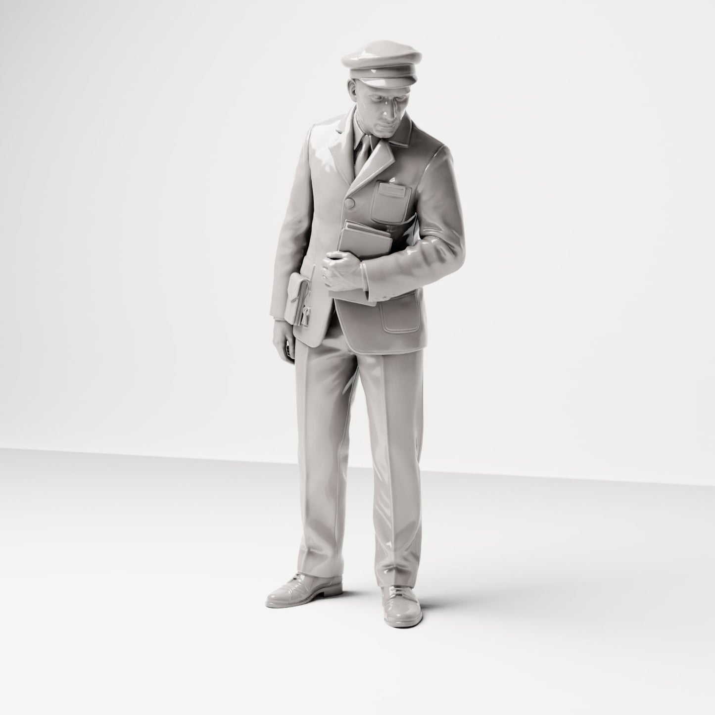 Diorama modelbouw productfoto 5: Dioramafiguren-set: Historische haven- en dokwerkers uit de jaren 1920-1930
