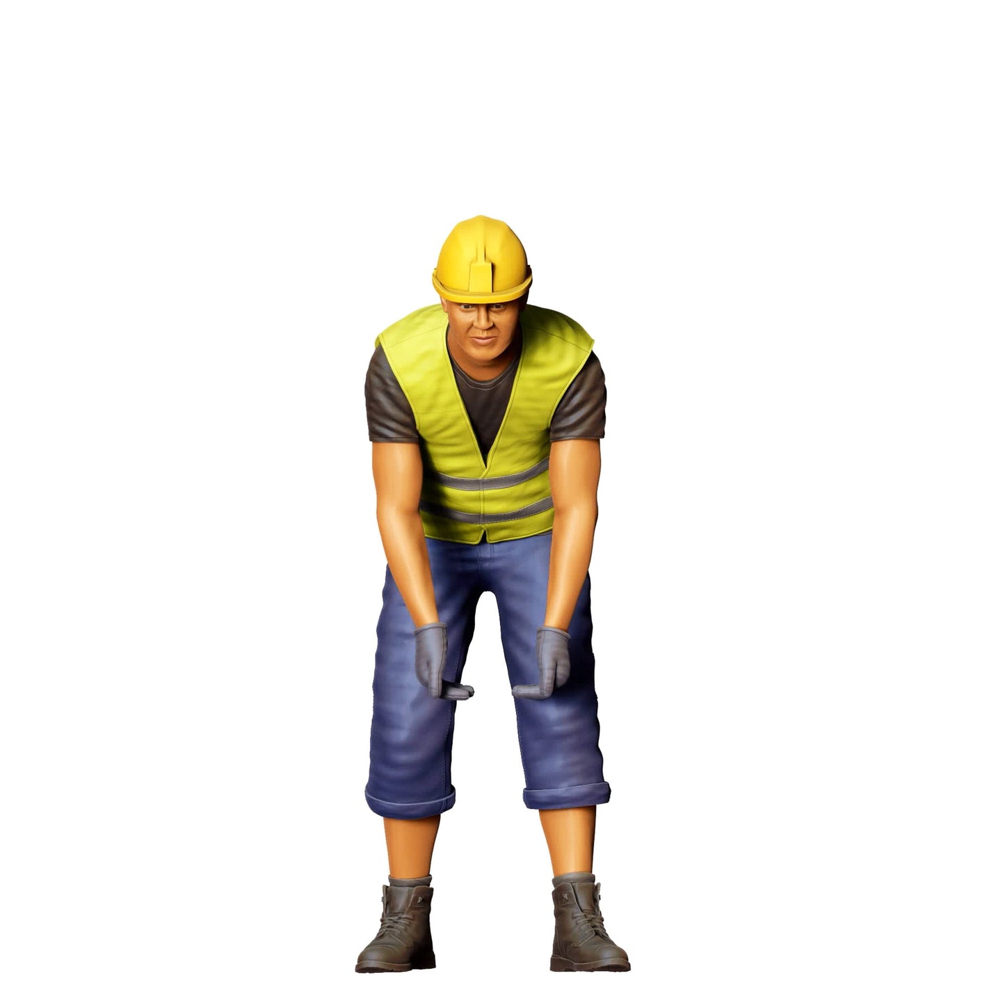 Diorama modelbouw productfoto 5: Diorama figurenset: spoorwegarbeiders en spooronderhoud figurenset (nr. S44) - 7 figuren