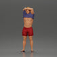 Diorama-modelbouw productfoto 6: Diorama figuren-set: strand en watersport (nr. S85)