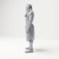 Diorama Modellbau Produktfoto 1: Stehende Figur: Mann mit Shorts, Sportschuhen und Handtuch um den Nacken (B073)