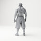 Diorama Modellbau Produktfoto 2: Stehende Figur: Mann mit Shorts, Sportschuhen und Handtuch um den Nacken (B073)