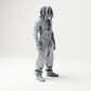 Diorama Modellbau Produktfoto 3: Stehende Figur: Mann mit locker sitzender Hose, Turnschuhen & Halskette (B078)