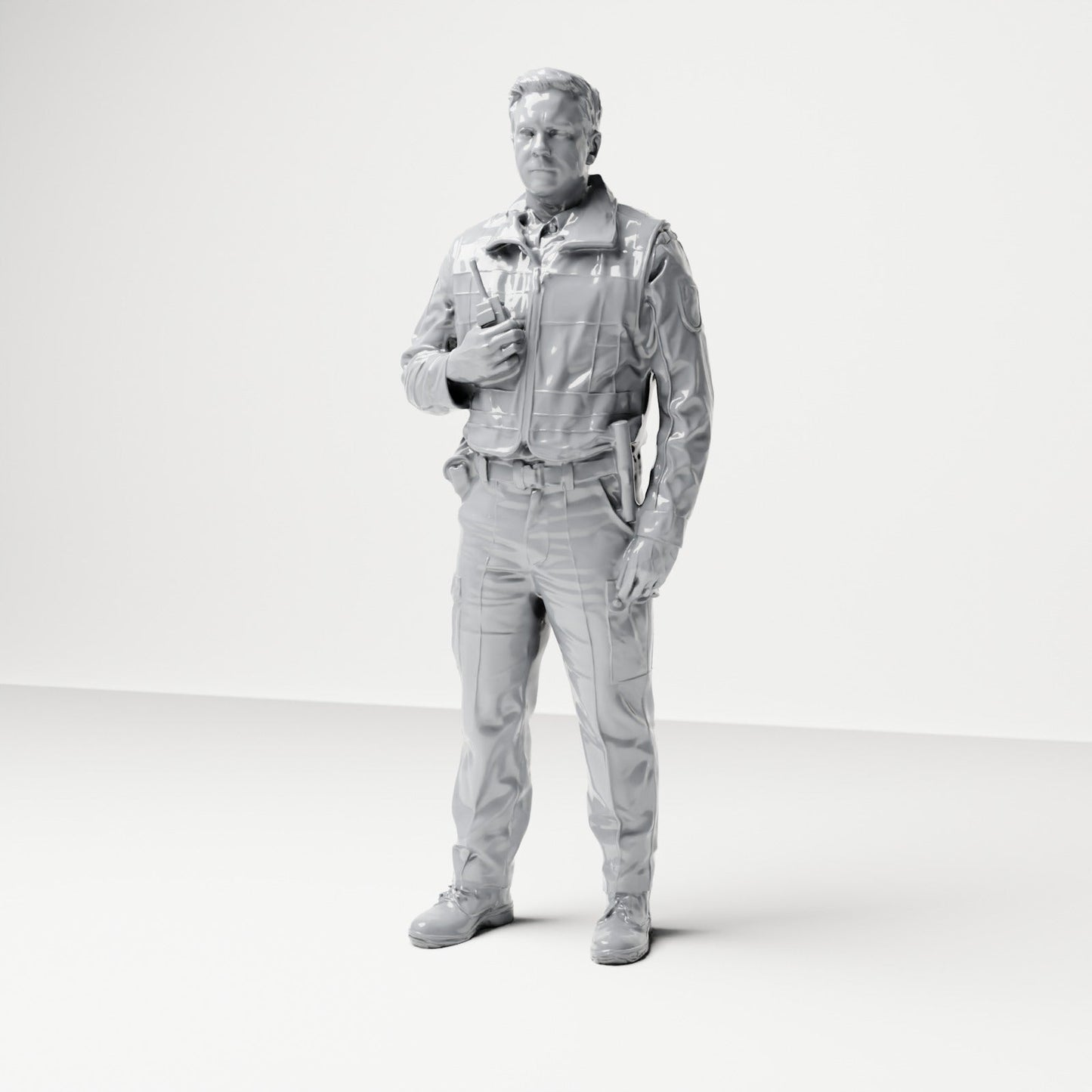 Diorama Modellbau Produktfoto 7: Diorama Figuren-Set: Deutsche Polizei und Polizeibeamte Figuren-Set