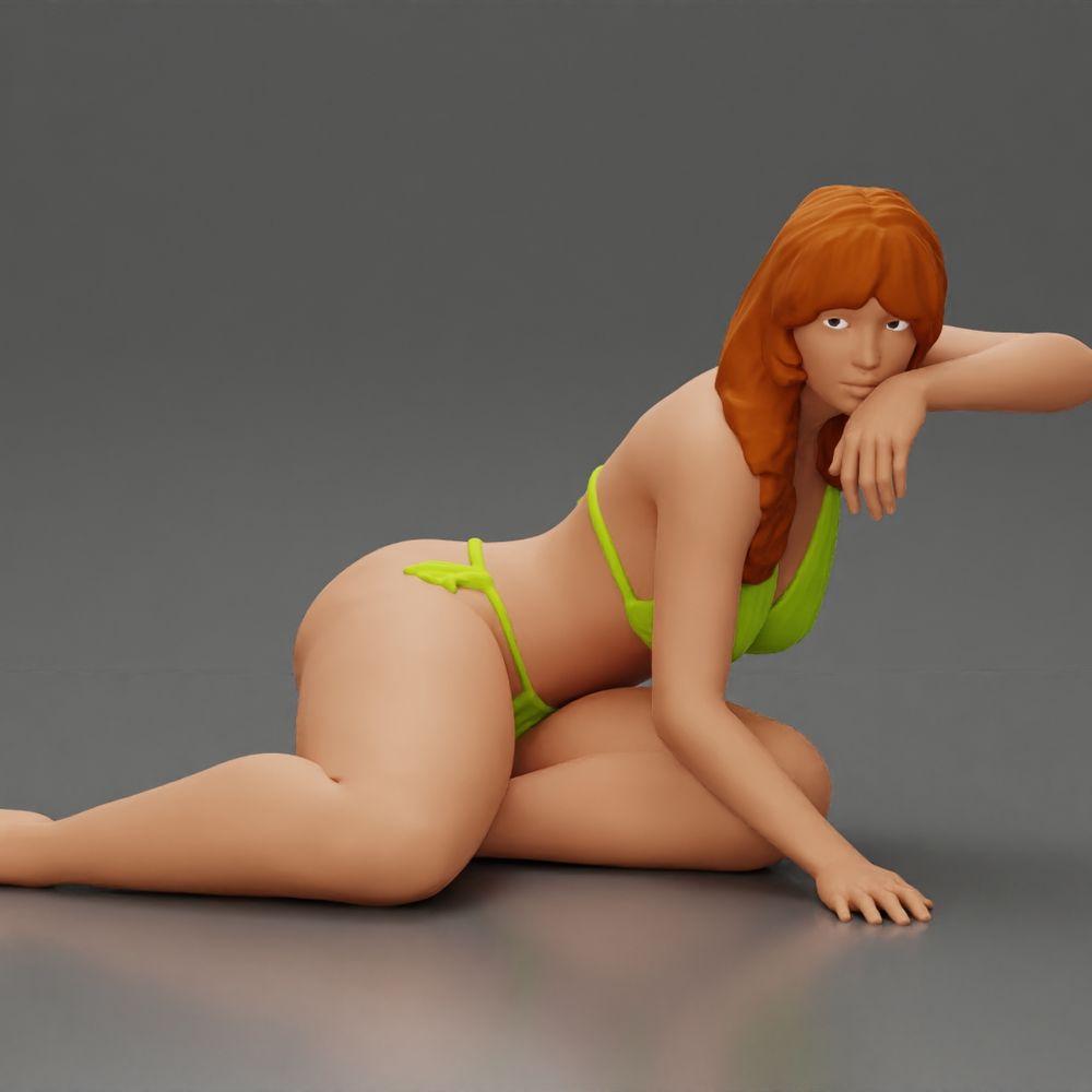 Diorama modelbouw productfoto 7: Diorama figuren-set: strand en watersport (nr. S85)