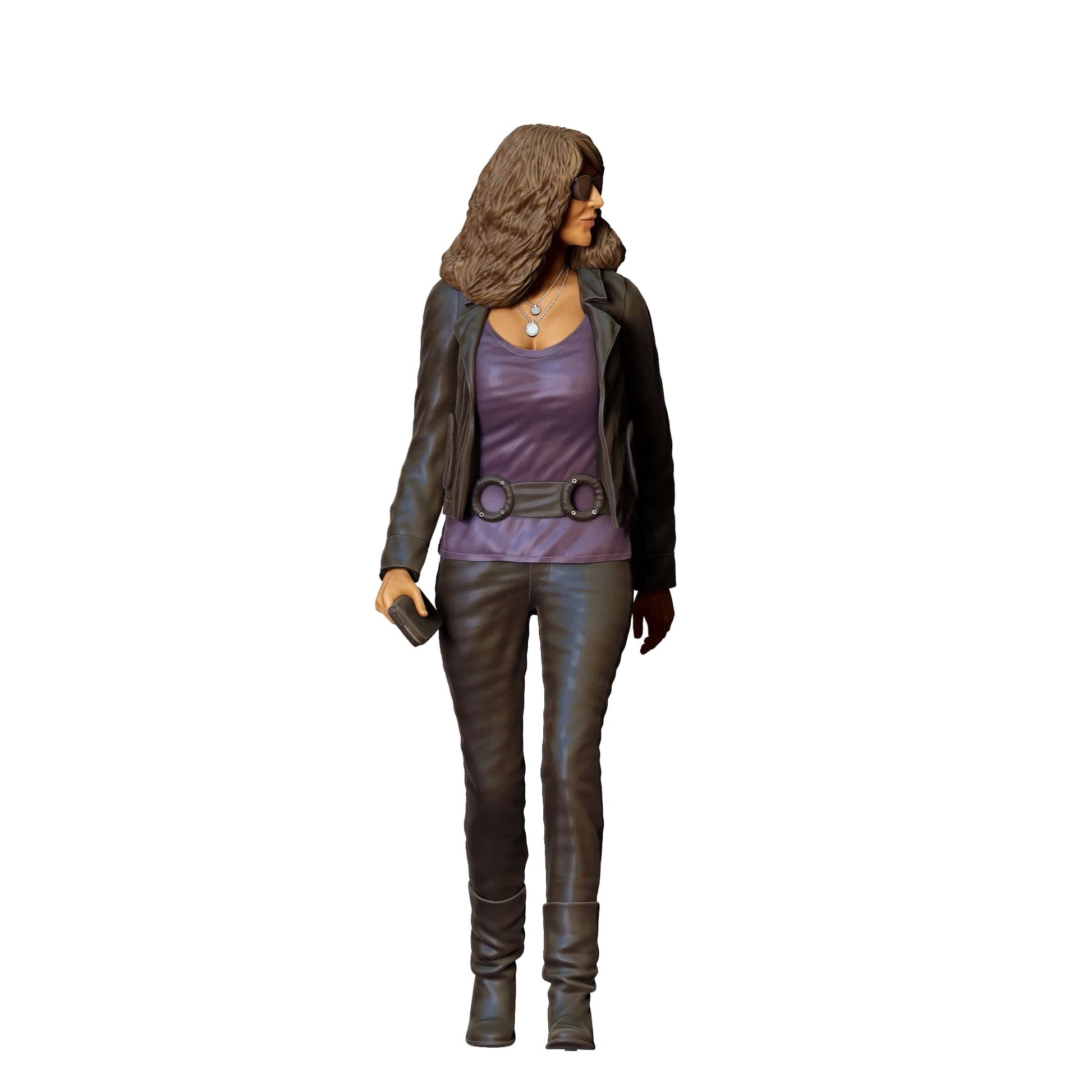 Diorama-modelbouw productfoto 4: Diorama figurenset: biker en motorgang (nr. S67)