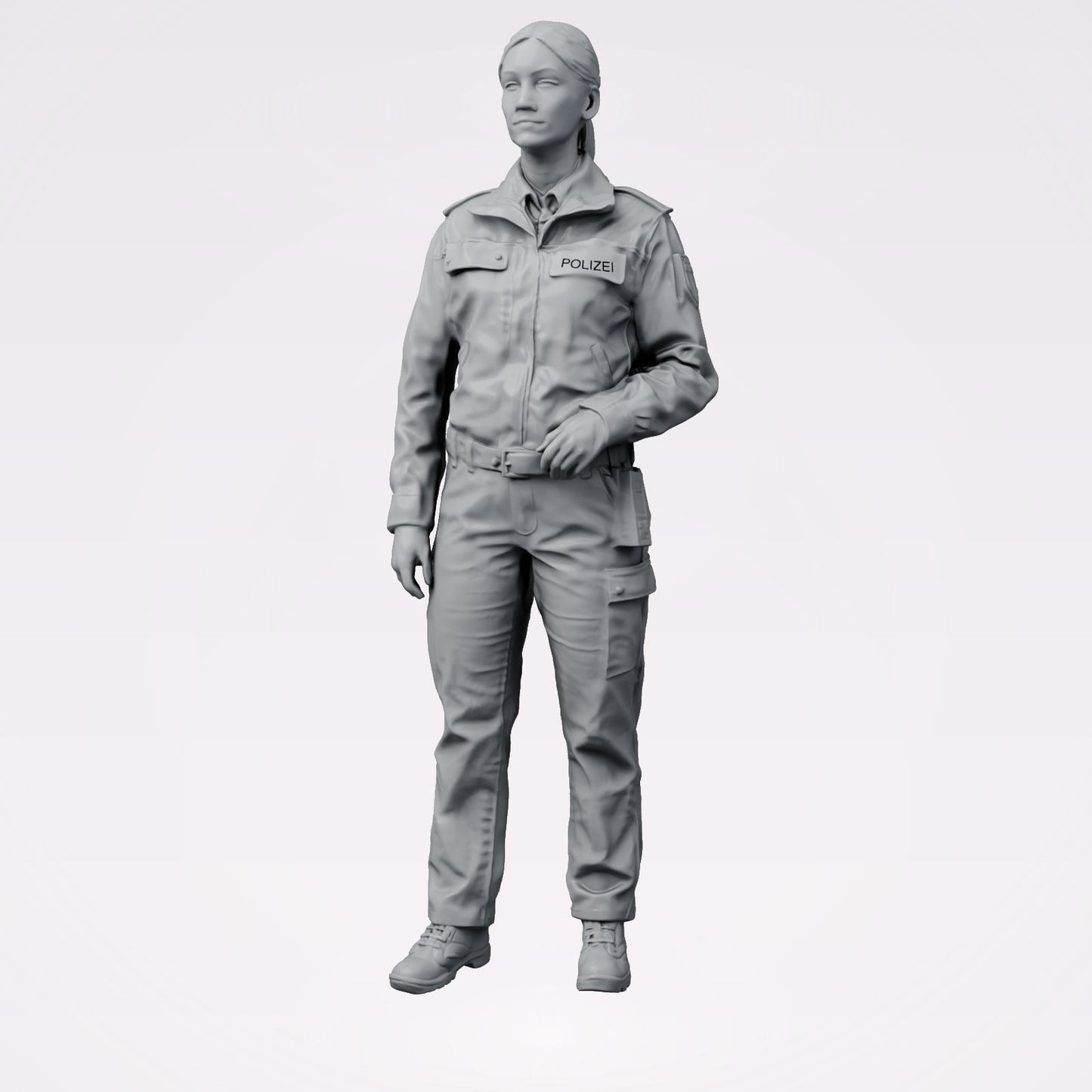 Diorama Modellbau Produktfoto 8: Diorama Figuren-Set: Deutsche Polizei und Polizeibeamte Figuren-Set
